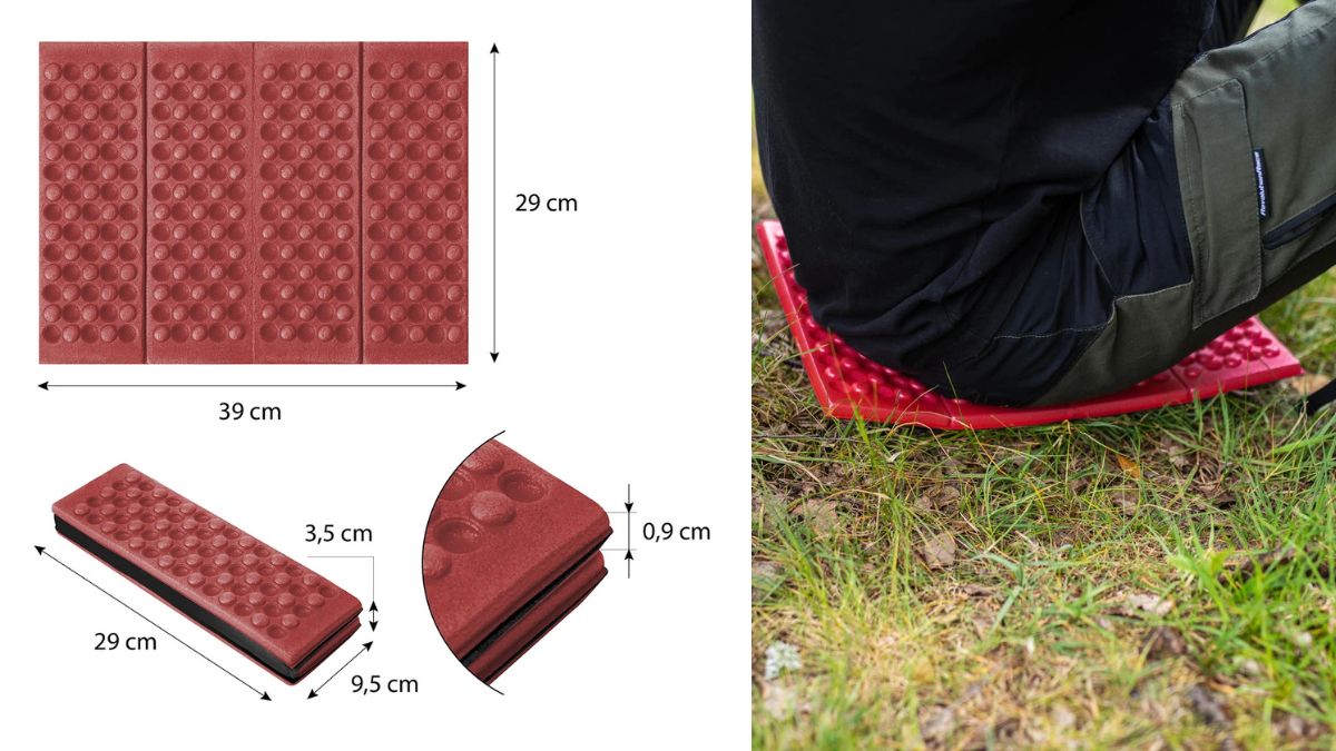 NILS Składana karimata do siedzenia NC1718 NILS Składana karimata do siedzenia NC1718